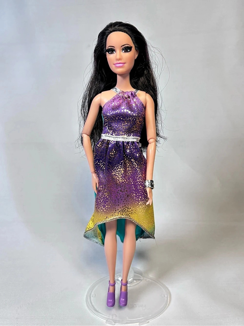 Barbie Purple & Gold Fashion Doll